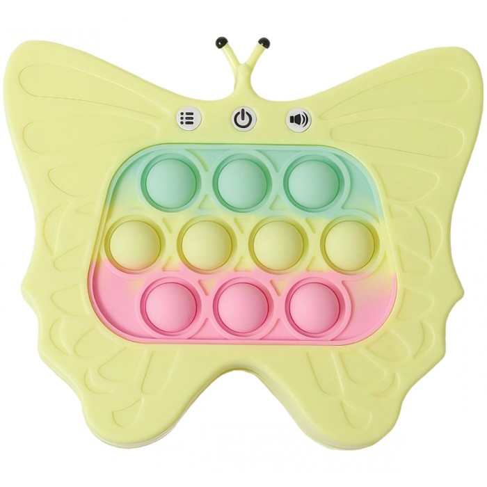 Jucarie interactiva tip consola pentru copii, flippy, diferite moduri de joc, 120 nivele, material abs/silicon, cu nivele, sunete si lumini, 12 x 5.5