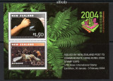 NOUA ZEELANDA 2004, Sport, Rugby, serie neuzata, MNH, Nestampilat