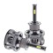 Set 2 LED-Uri Auto Techstar&reg; N8, H3, 50W, 5500 Lumeni, 6000K, AUTO, 12-24 Volti, COB, Canbus, Radiator Aluminiu, Argintiu