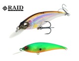 Vobler Raid Level Shad Sprinter 68SR, Sukeru Lime Chart, 6.8cm, 5.6g