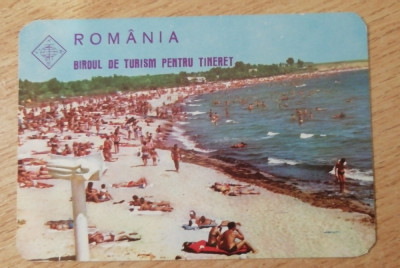 C9 5 - 1973 - Calendare de buzunar - tematica reclama - turism - litoral foto