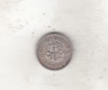 Bnk mnd Anglia Marea Britanie 3 pence 1938 argint, Europa
