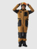 Salopetă de snowboard membrana 15000 pentru bărbați - bej, 4F Sportswear
