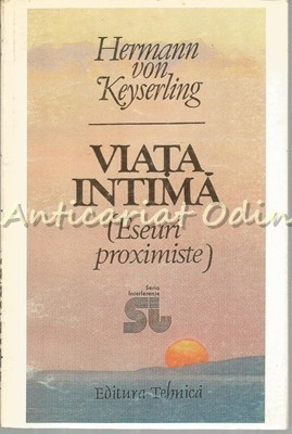 Viata Intima - Hermann Von Keyserling foto