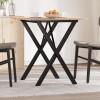 Masa Bucatarie Gossi Cadru X 70x70x75 cm Lemn Masiv Pin Fonta