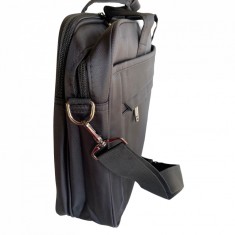Geanta de umar, barbati, negru, Laptop 15&#039;&#039;, 40 x 30 x 12 CM