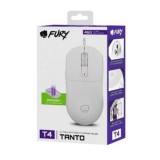 Cumpara ieftin Mouse Gaming Fury Tanto T4, 12000 DPI, Alb