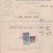 Factura Alexandru &amp; Vasile Dumitrescu Articole pentru Menaj BUCURESTI 1922