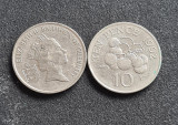 Guernsey 10 new pence 1992