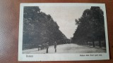 Carte postala, Roman, vedere de la Gara spre oras, 1930