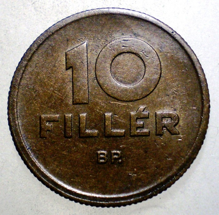 C.011 UNGARIA 10 FILLER 1947