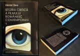 ISTORIA CRITICA A FILMULUI ROM&Acirc;NESC CONTEMPORAN 1 Valerian Sava Dedicatie, Autograf 447 pag ilustrata CINEMA FILM 1999 Meridiane 22x15 Stare utilizata