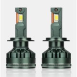 Set 2 Becuri LED H7 V45 Pro - 120W, 18000 Lumeni (9000lm bec), Chip CSP 3570, Canbus Anti-Eroare