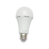 Bec LED 9W, 220V, E27, 6500K lumina rece, emergenta cu sistem de avarie si baterie reincarcabila 1200mah