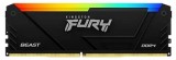 Cumpara ieftin Kingston FURY Beast RGB 16GB DDR4 3600MHz CL18 , radiator Black , KF436C18BB2A 16