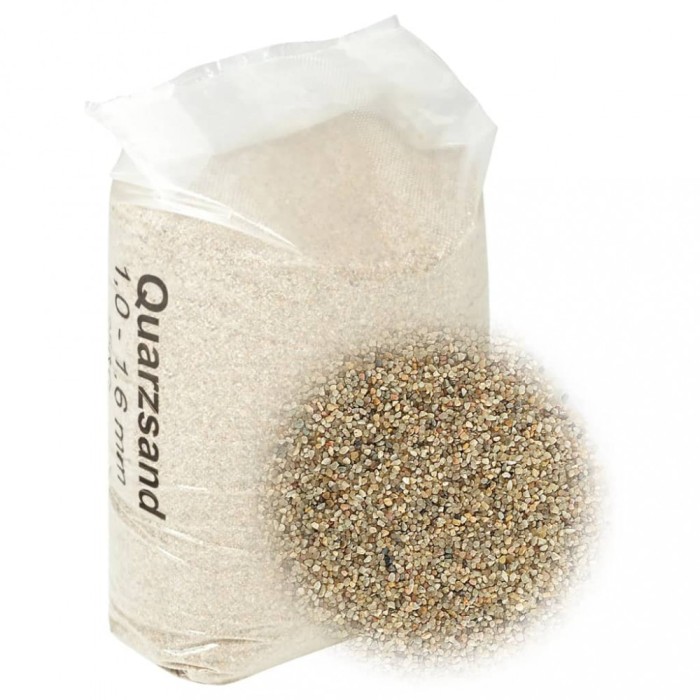 vidaXL Nisip de filtrare, 25 kg, 1,0-1,6 mm 94317