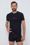 Cumpara ieftin HUGO tricou și boxeri culoarea negru, uni 50492687