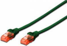 Cablu UTP Digitus Premium Patchcord Cat 6 2m Verde foto