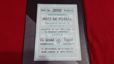 program Corvinul Hd. - Rapid foto