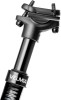 Tija de sa cu reglare a inaltimii si suspensie pe arc Velmia, diametru 30.9 mm, lungime 350 mm, aluminiu, negru