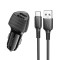 INCARCATOR auto Borofone &quot;BZ31A &quot;, pt. bricheta auto, 2 x USB 5V/2.4A, include cablu USB la USB Type-C de 1m, negru &quot;6941991112591&quot; (timbru verde 0.18
