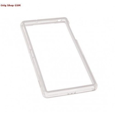 Husa Bumper Plastic Sony Xperia Z2 Alb Blister foto
