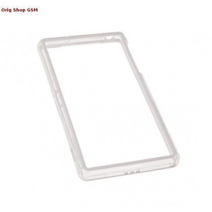Husa Bumper Plastic Sony Xperia Z2 Alb Blister
