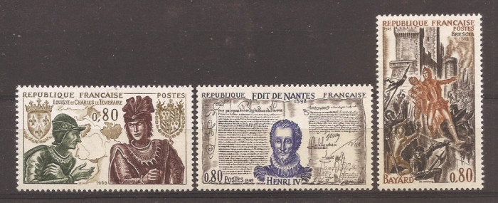 Franta 1969 - Istoria Frantei, MNH