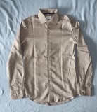 Camasa bej Seindensticker, S, nou, slim fit