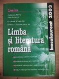 Limba si literatura romana Bacalaureat 2003- Eugen Simion, Florina Rogalski