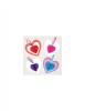 Inimioare Fagure Decorative Baker Ross, Set 5 buc, Carton, Multicolor, 12cm, Joc Creativ, Arta si Creatie