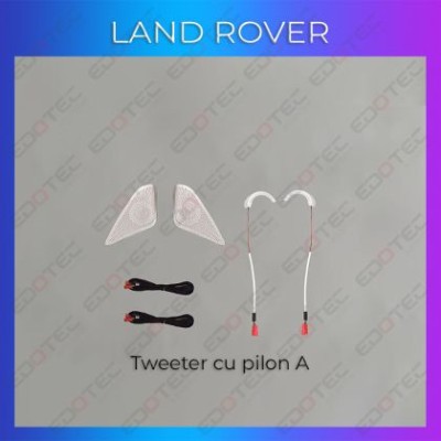 Lumini ambientale Land Rover Range Rover tweeter iluminat control telefon sau sistem original CarStore Technology foto