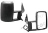 Oglinda exterioara VW LT2 05.1996-12.2005 Partea Dreapta Crom Convex Electrica Cu Incalzire 2D1857502C 2D1857502C01C 51.3495.20122H, carcasa neagra,