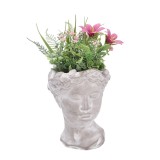 Cumpara ieftin Plante artificiale in ghiveci, roz verzi 14 x 14 x 30 cm