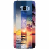 Husa silicon pentru Samsung S8, Aloha Summer Stripes