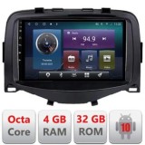 Navigatie Toyota Aygo Peugeot 108 Citroen C1 2016 - 2020 Ecran 7&quot; 4+32GB 8Core Android radio gps Internet wifi 4G Carplay EDT-E407 CarStore Technology