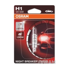 BEC 12V H1 55 W NIGHT BREAKER SILVER +100% BLISTER 1 BUC OSRAM