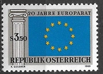 B2039 - Austria 1969 - Europa.neuzat,perfecta stare foto