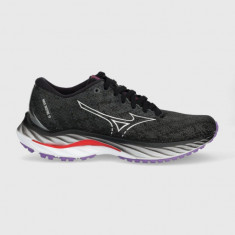 Mizuno pantofi de alergat Wave Inspire 19 culoarea negru