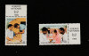 Natiunile Unite Vienna 1988-Voluntariat,serie 2 valori,tabs,dant,MNH,Mi.83-84, Organizatii internationale, Nestampilat