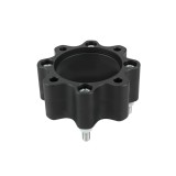 Distantier ATV 60 mm 4x110 centrare 90.2 cu 8 piulite M10x1.25 set 2 bucati aluminiu forjat negru Cod: DST8004