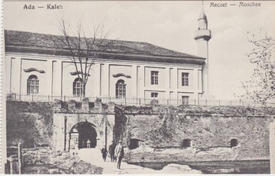 CP Insula Ada-Kaleh Ada Kaleh Ada Kaleh &amp;ndash; Moschee / Mecset circa 1910-1920 foto