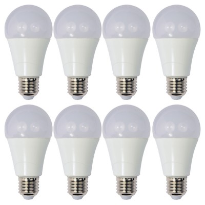 Set 8 Becuri LED Drimus 12W E27 Lumina Rece DL 6121 foto