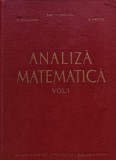 Cumpara ieftin Analiza matematica Vol. 1 - 1966 - M. Nicolescu (@F102)