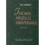 Istoria muzicii universale, Volumul II, partea intii