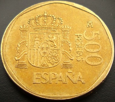 Moneda 500 PESETAS - SPANIA, anul 1988 * cod 1310 B foto