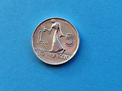 5 Lire 1978 Vatican-XF+++RAR foto