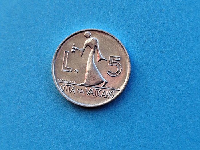 5 Lire 1978 Vatican-XF+++RAR