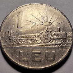 Moneda 1 leu 1963