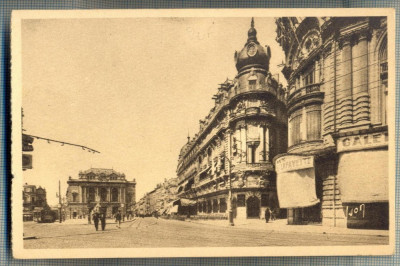 AD 511 C. P. VECHE - MONTPELLIER(HERAULT)-PLACE DE LA COMEDIE -LE THEATRE-FRANTA foto